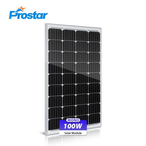 Prostar PMS100W energia renovables monocristalino paneles solares 100w