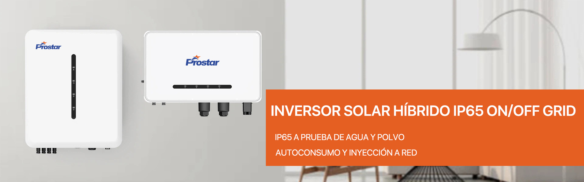 Prostar Inversor solar híbrido IP65 ON OFF GRID