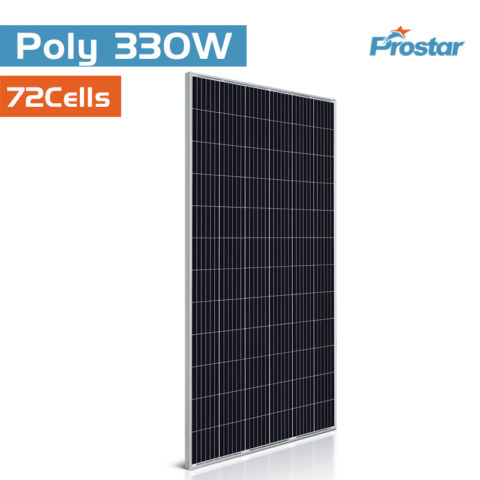 Prostar pv polycrystalline solar panels 330 watt 72 cell