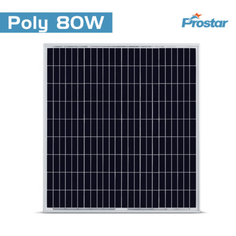 Prostar PPS80W renewable resources poly 12v 80w solar panel cost