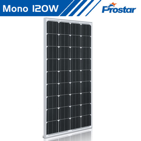 Prostar PMS120W PV 12 volt 120w monocrystalline solar panel price