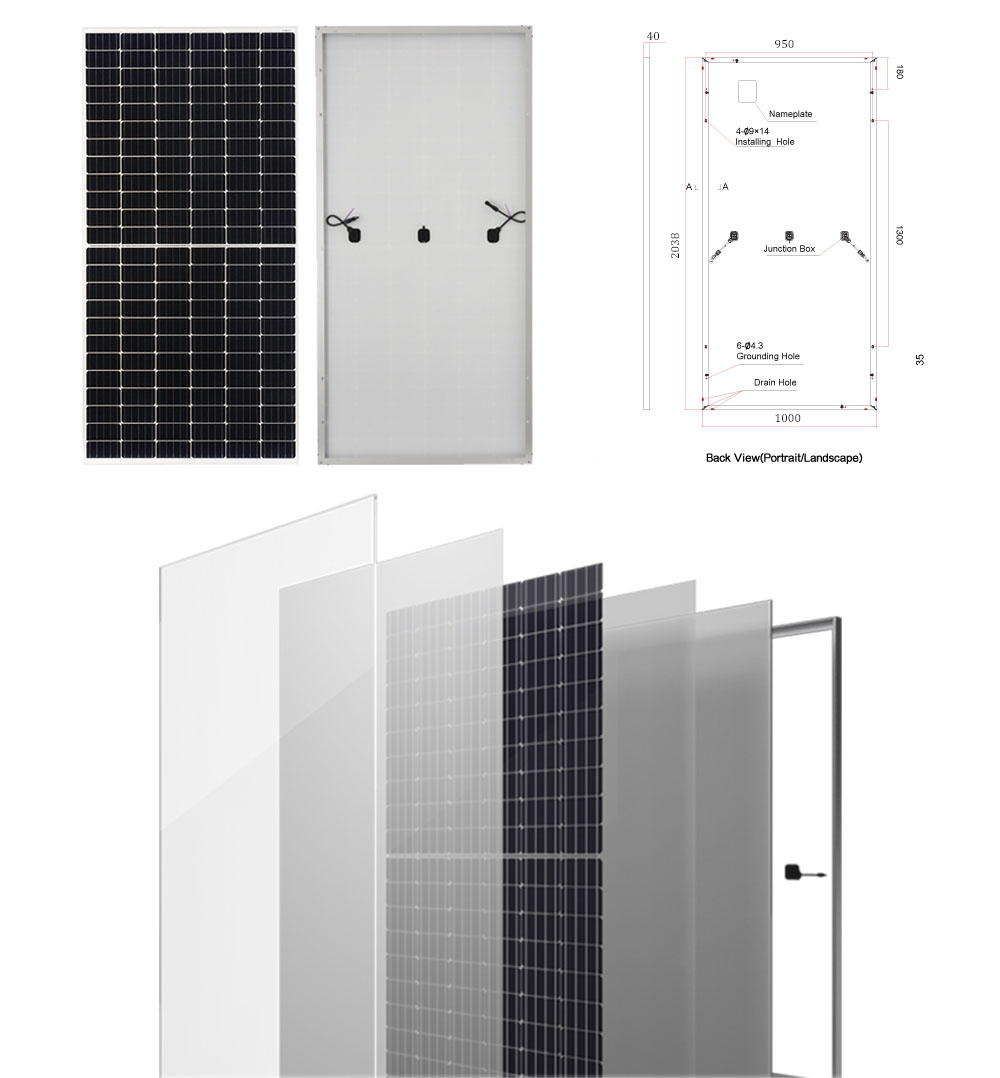 Half-cut Cell Solar Panel