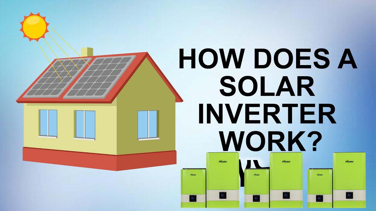 How does solar inverter work