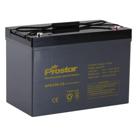 maintenance free sealed 12v 100ah deep cycle battery