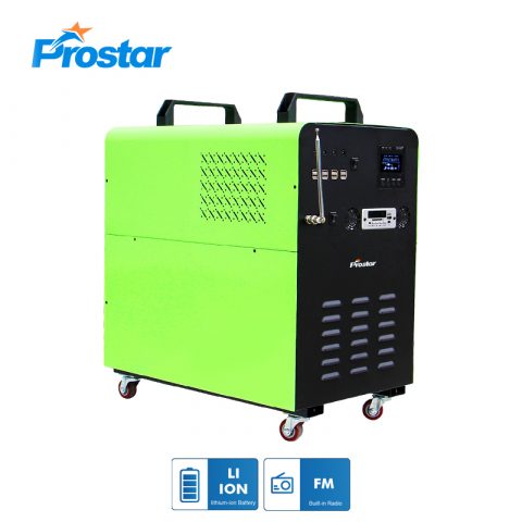 Prostar free energy 24v 2000 watt solar generator lithium power supply