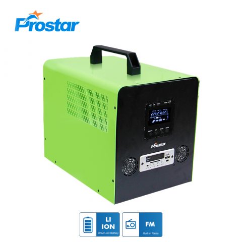 Prostar best lithium battery 300w portable solar generator for camping