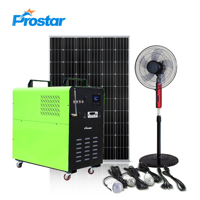 3000w portable solar generator