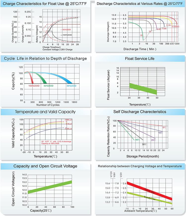 Battery Performance Characteristics