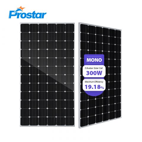 Prostar PMS300W perc pv solar cell 300w monocrystalline solar panel