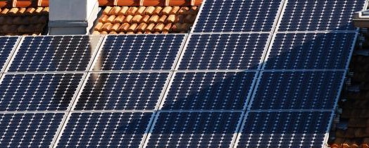 the shadow effect solar panel