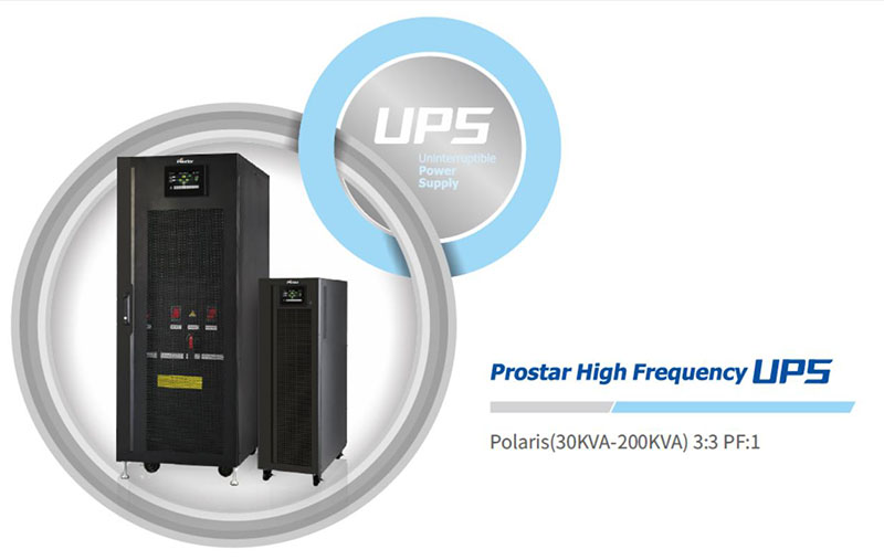 Prostar High Frequency 3P 3P Online UPS 30KVA 60KVA 100KVA 120KVA 180KVA 200KVA