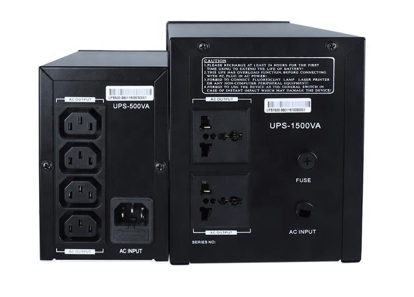 Prostar offline UPS rear panel