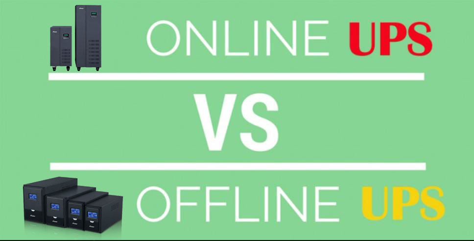 online ups vs offline ups
