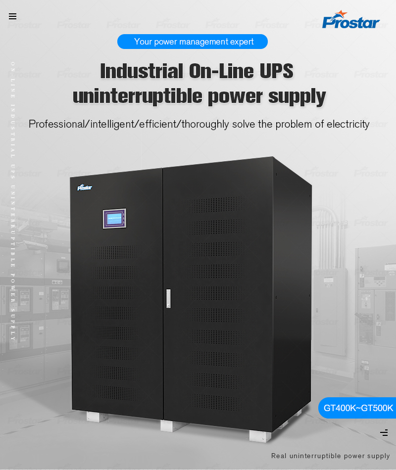 online double conversion ups 400kva