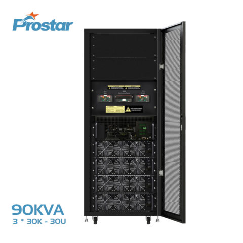 double conversion scalable 90 kVA modular ups systems