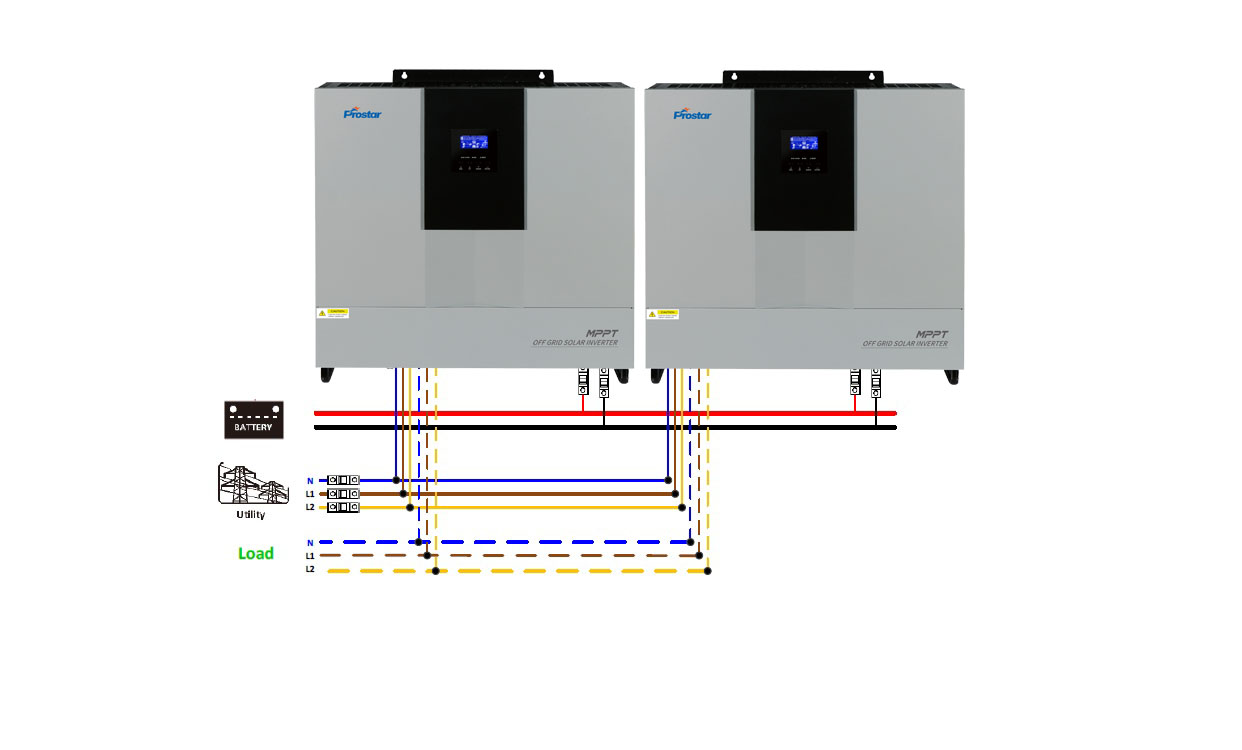 120/240 volt split phase 10000 watt inverter