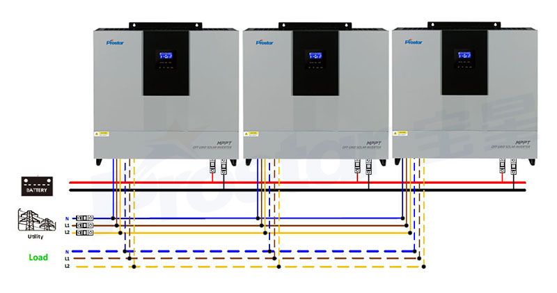 split phase 15000 watt inverter 48v