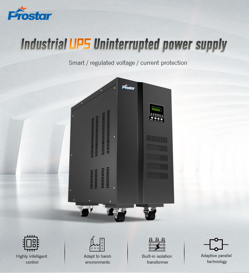 Prostar SU Single Phase Industrial Online UPS