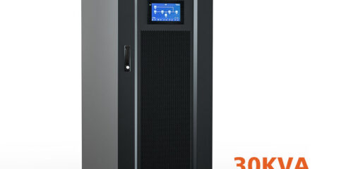 208v 3 phase dual conversion 30kva hospital ups