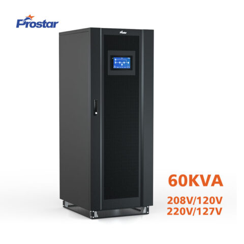 low frequency electrical 60kva 3 phase 208v ups system