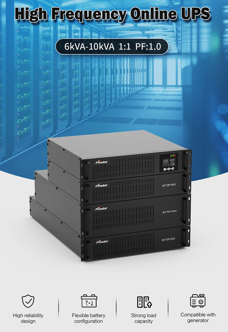 Prostar Rack Mount Online UPS 6KVA - 10KVA