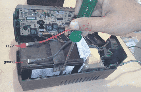 Replace new offline ups battery backup