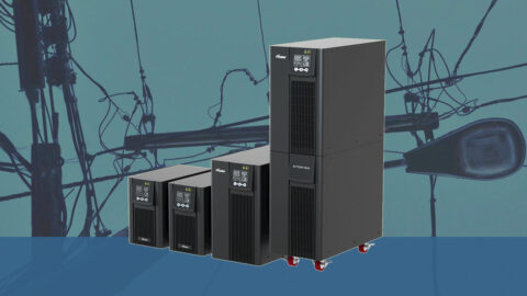Uninterruptible Power Supply UPS System for Computers Protection