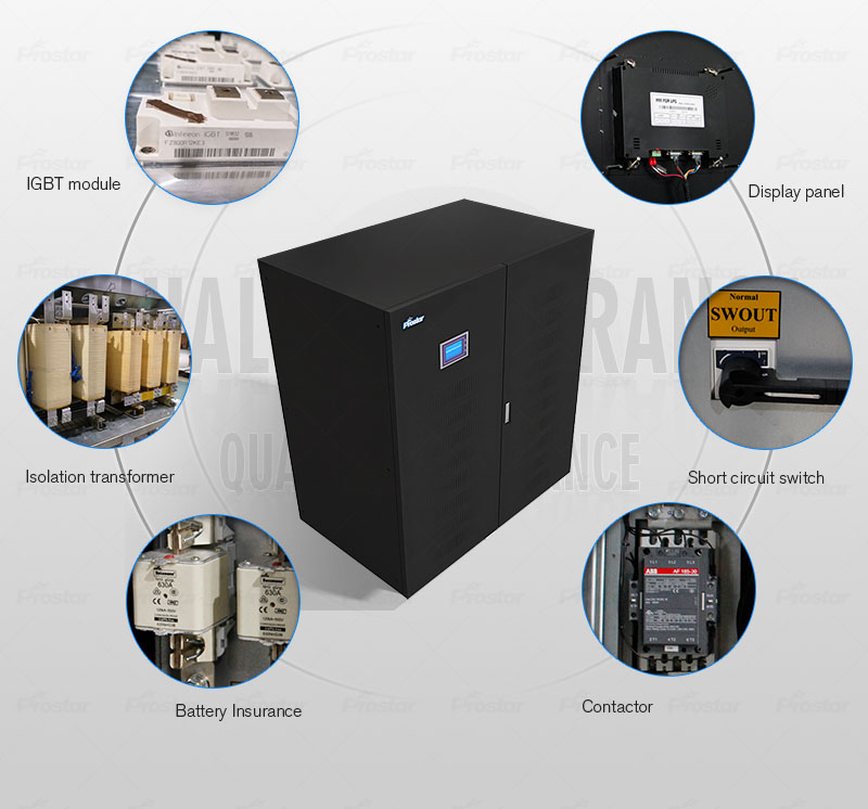 Prostar 10kva online ups for Nha Trang glass factory in Vietnam
