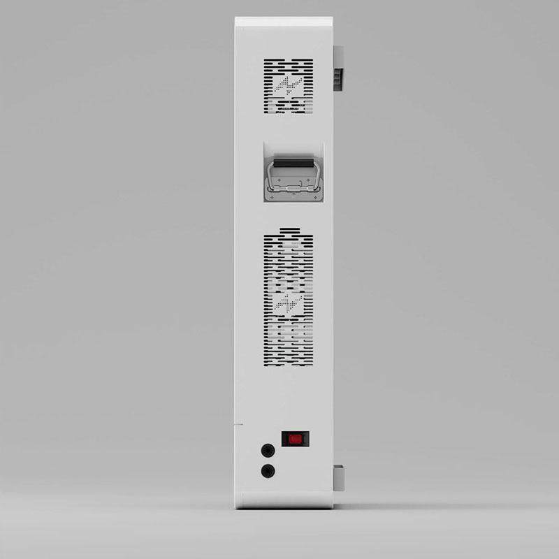 PLW-PRO Wall Mount Lifpo4 Battery Side View