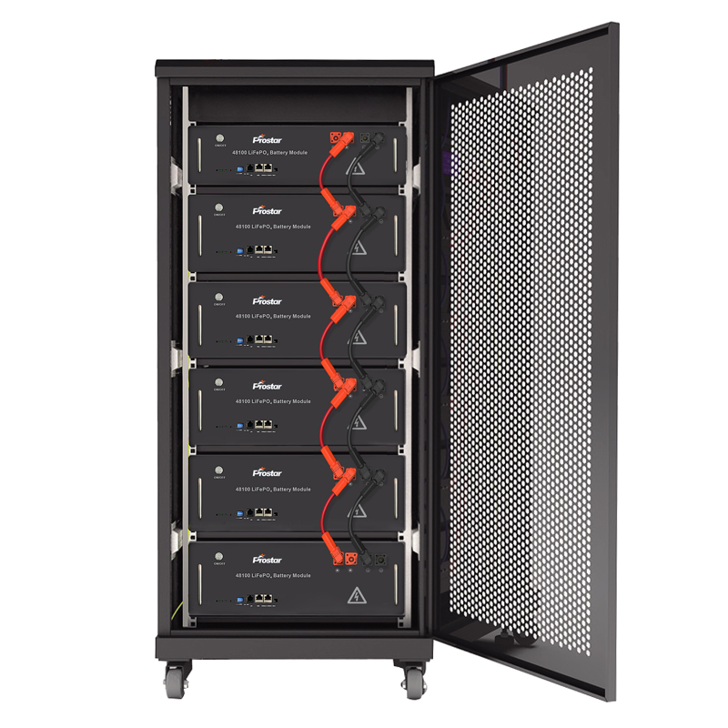 Prostar Rack Mount Lithium Battery Install with Rack Cabinet