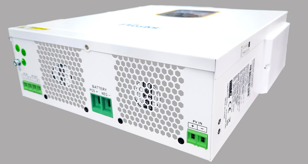PIE PRO series hybrid off grid solar inverter side view