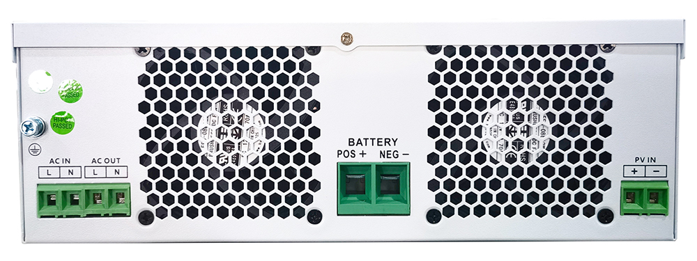 PIE PRO series hybrid off grid solar inverter terminal