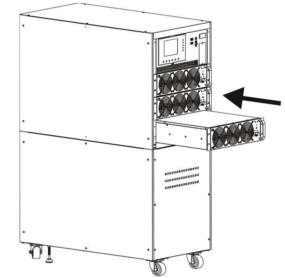 Prostar Mars Lite Series 15U Modular UPS Insert Power Module