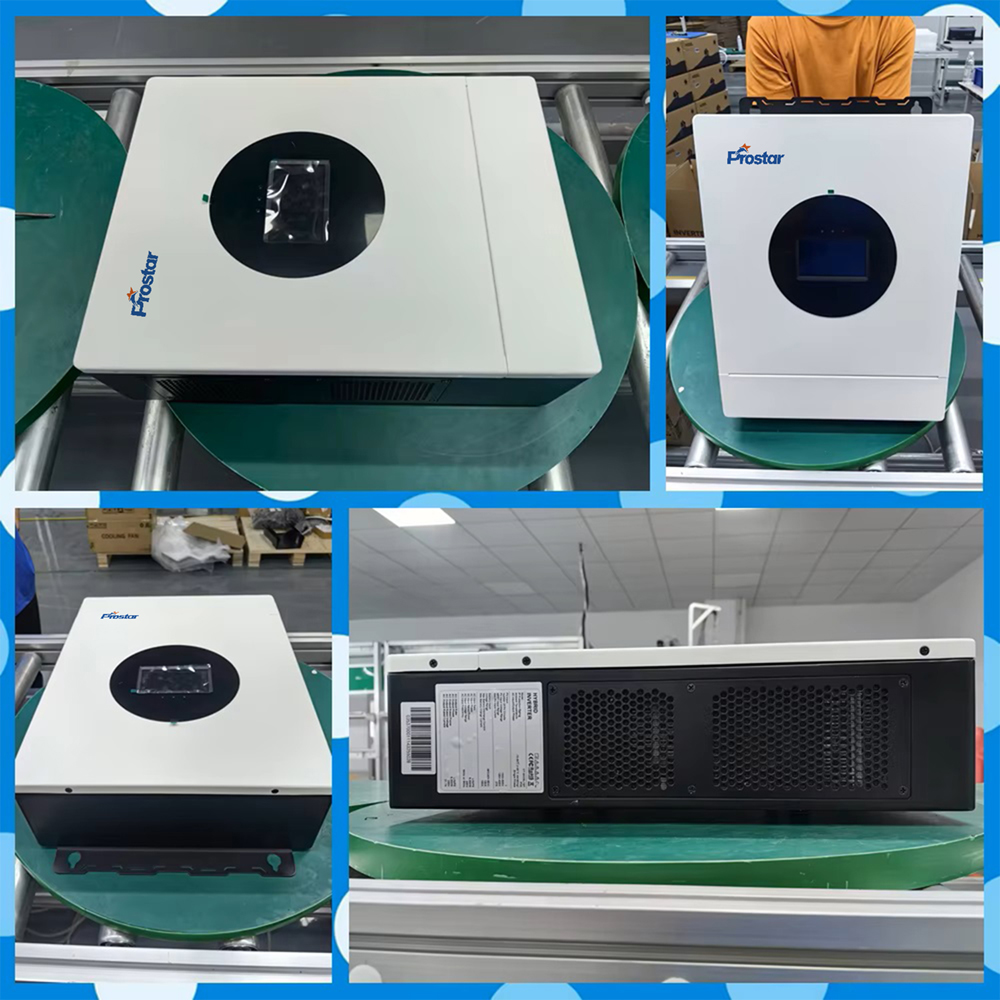 Prostar PLV PLUS series 48v split phase hybrid inverter production view