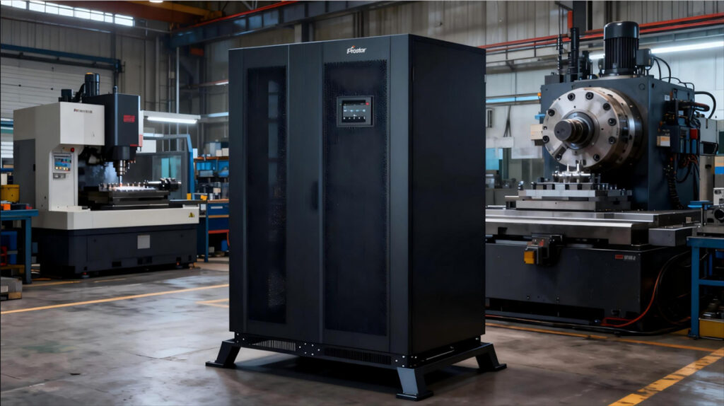 Protect Your CNC Equipment with a 3-Phase Industrial UPS System