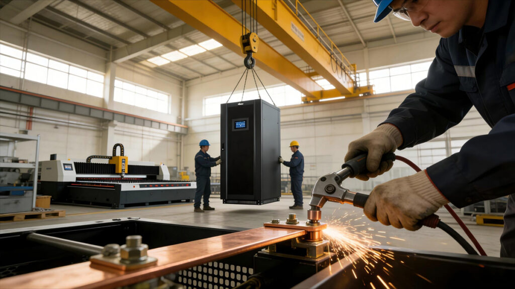 Best 3-Phase Online UPS for Laser Cutting Machine