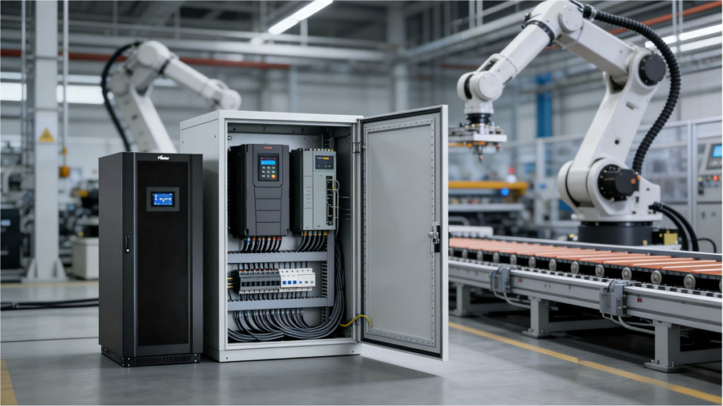 Design and Benefits of DSP Based Industrial UPS in Harsh Industrial Environments
