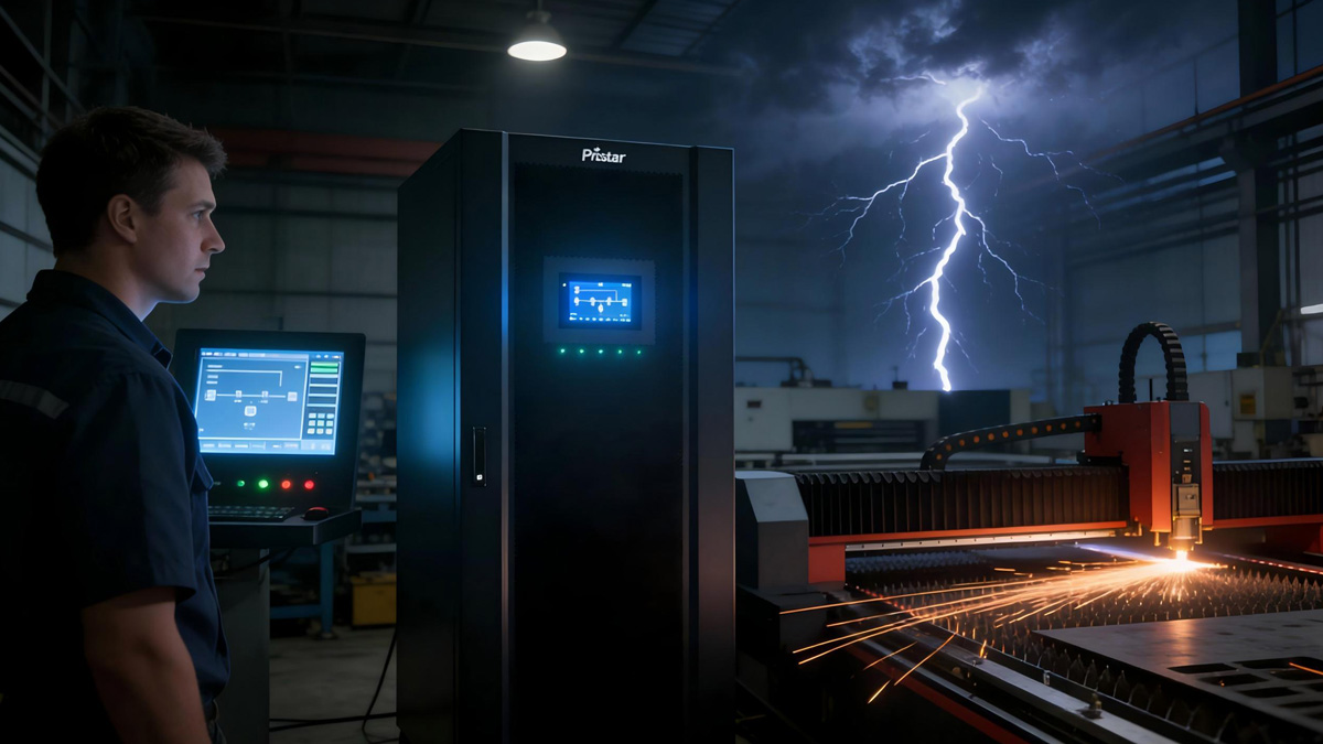 How to Choose 3 Phase Online UPS for Laser Cutting Machine