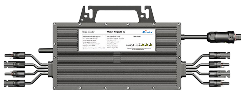 NBQ2250-EU 4 in 1 pure sine wave dc to ac inverter micro 2250w