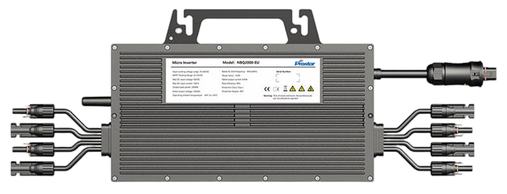 Prostar NBQ2000-EU single phase 2000w pure sine wave micro inverter solar