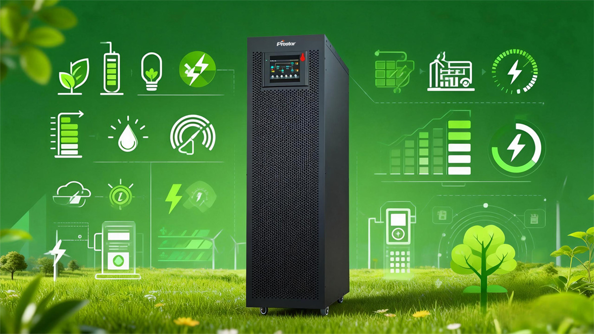 Prostar PET3320B high efficiency 3 phase 20kva online ups with battery