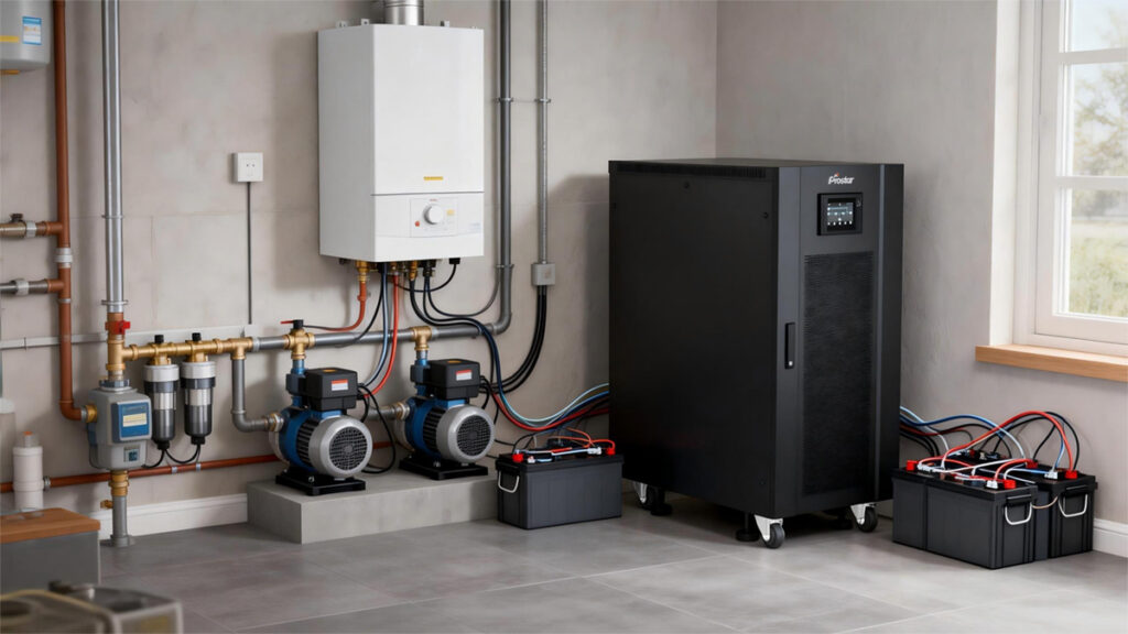 Selecting an Online UPS for Commercial Boiler Systems
