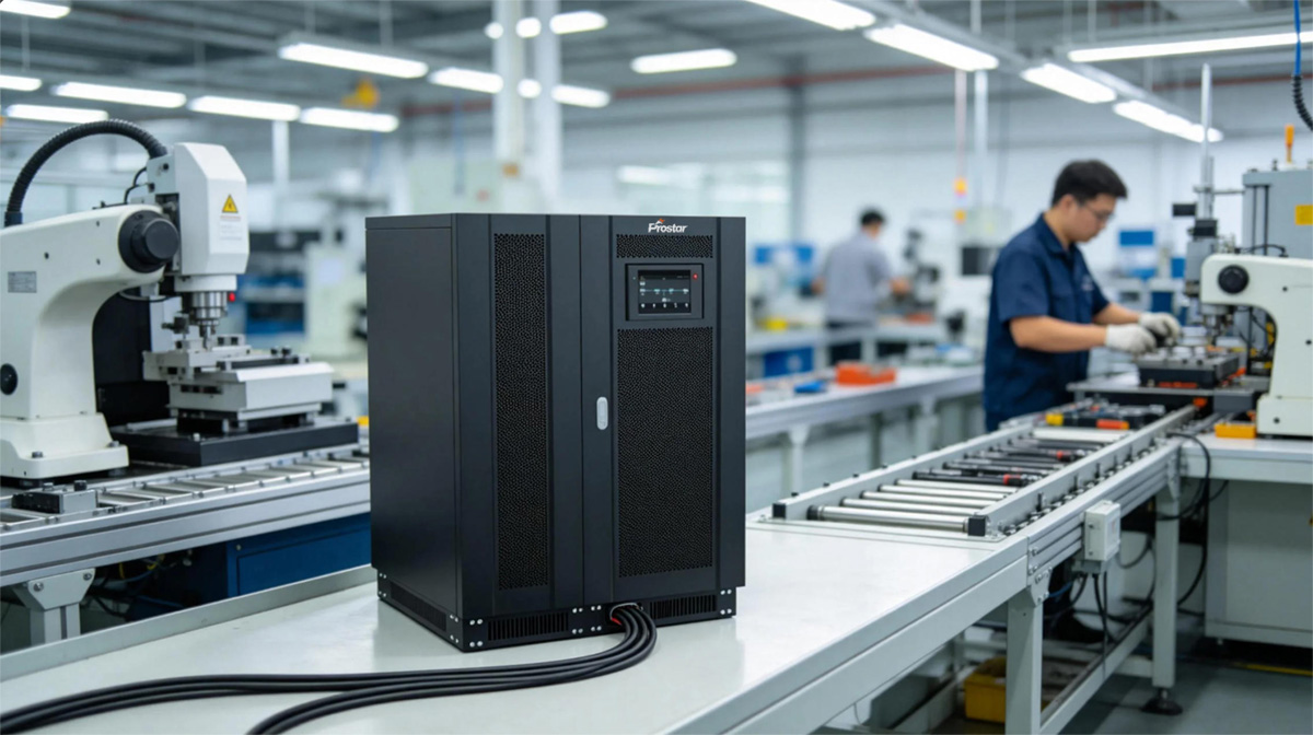 Prostar ET10K HV 10kVA industrial UPS for factory backup power 480V