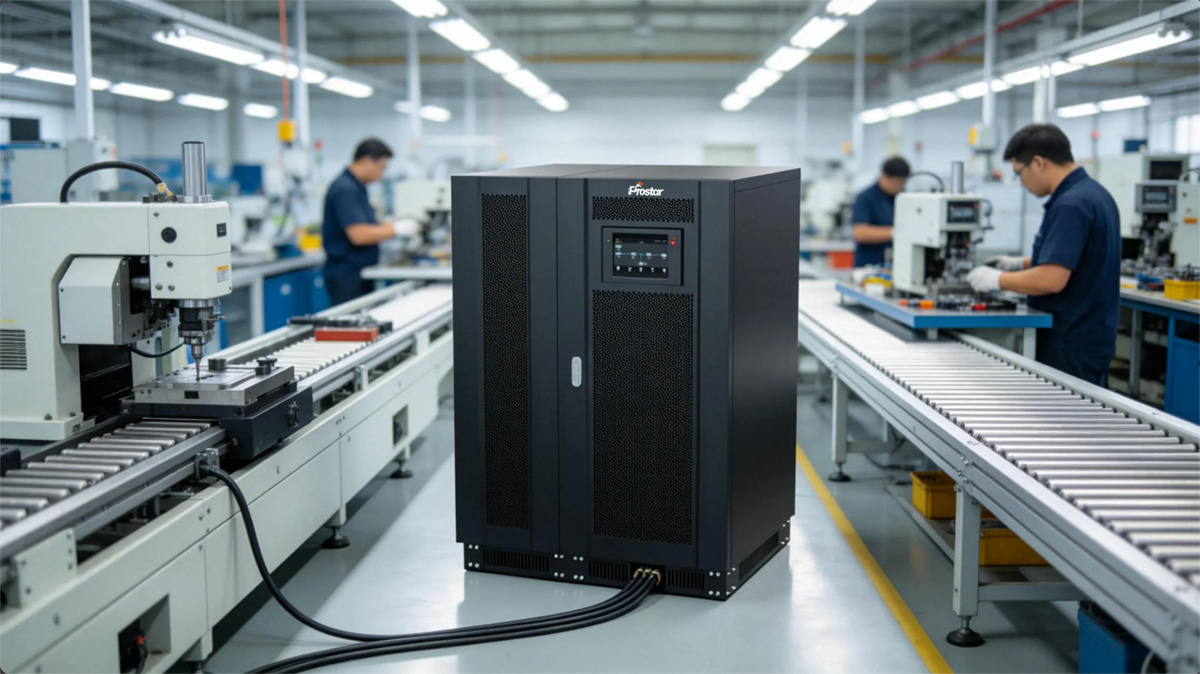 Prostar ET20K HV 20kVA UPS with transformer for CNC machine power