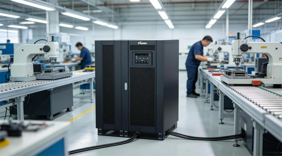Prostar ET30K HV 30kVA power backup UPS for workshop operations
