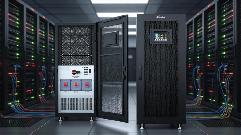 Prostar MPS200K-50K double conversion modular power supply ups 200 kva