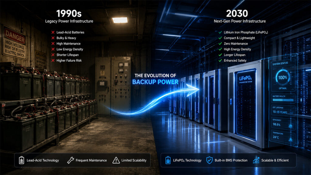 can we use lithium ion battery for ups