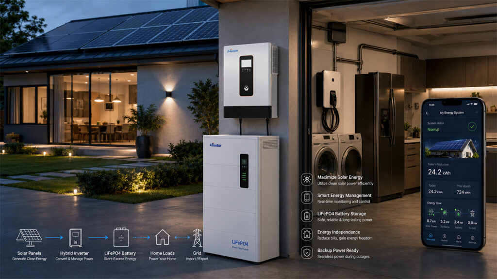 Solar and Power Inverter for Energy Independence